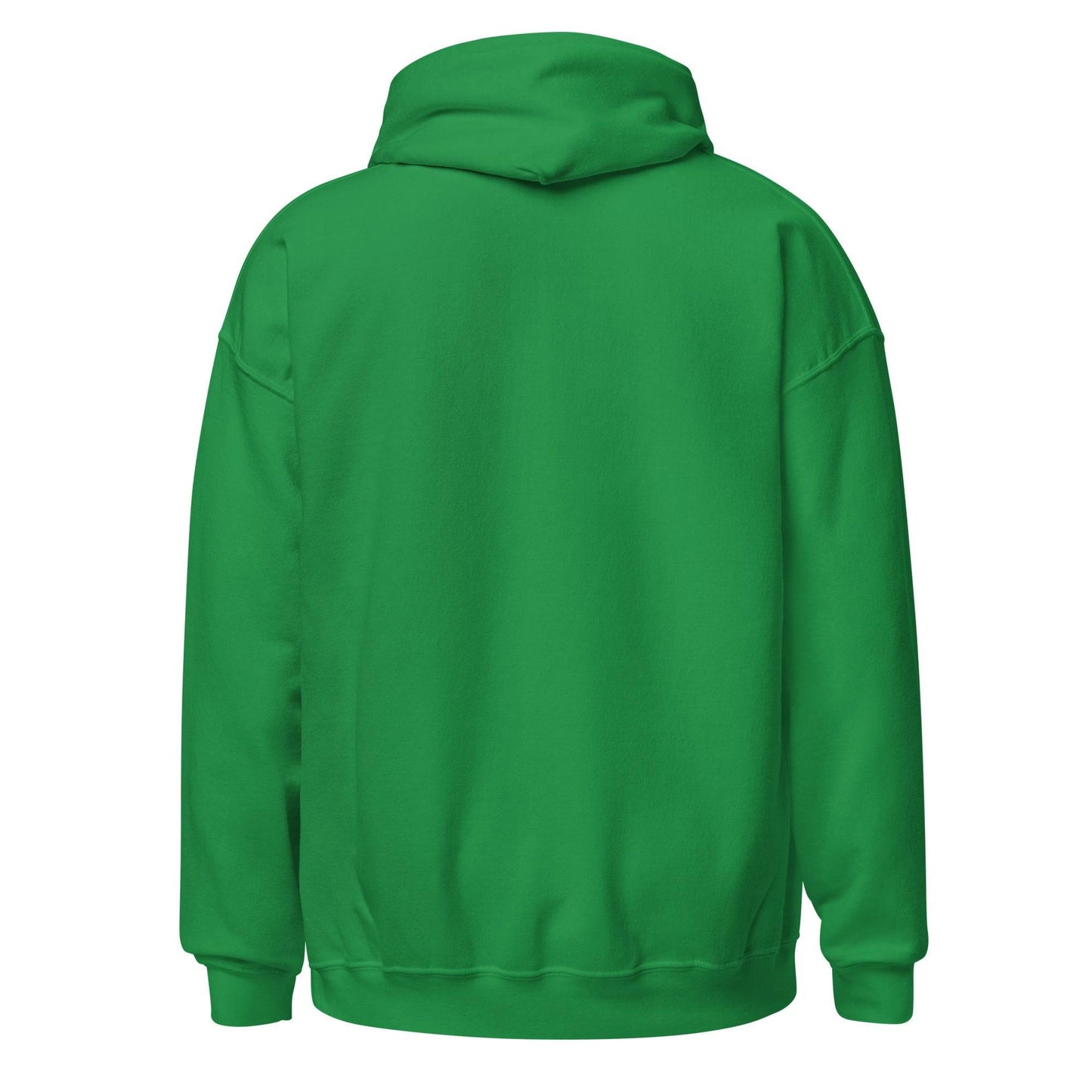 Sudadera capucha verde Racing Ferrol equipo fútbol Opa Racing back