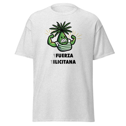 Camiseta gris Elche equipo fútbol Fuerza Ilicitana Palmera front