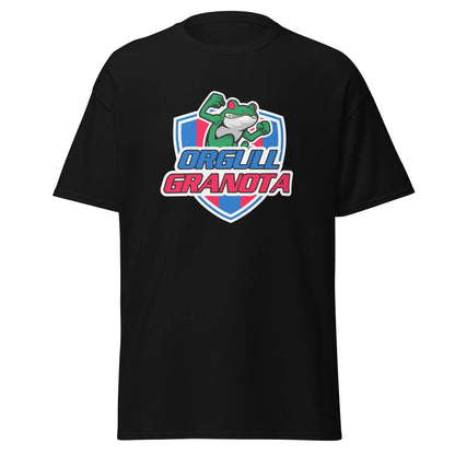 Camiseta negra Levante equipo fútbol Orgull Granota front