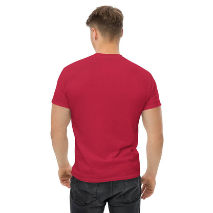 Camiseta roja Eldense equipo fútbol Aupa deportivo azulgrana back