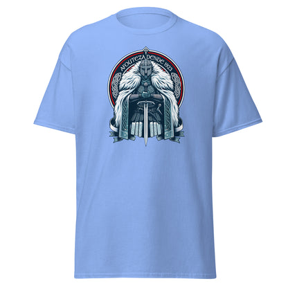 Camiseta azul Celta equipo fútbol Afouteza Dende 1923 con guerrero celta front