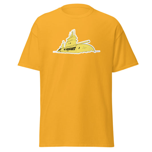 Camiseta amarilla Villareal equipo fútbol Submarino Groguet front