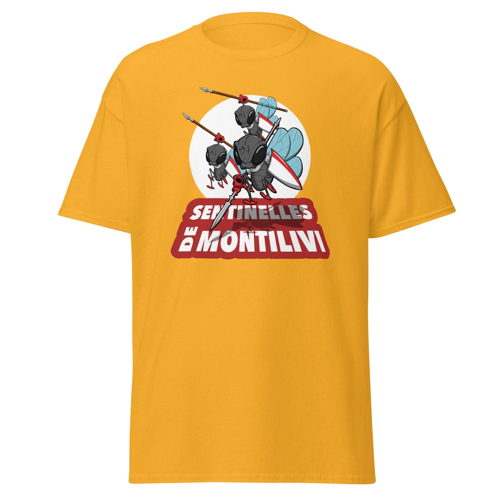 Camiseta Girona amarilla equipo fútbol Sentinelles Montillivi Sisa front