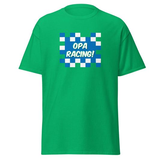 Camiseta verde Racing Ferrol equipo fútbol Opa Racing front