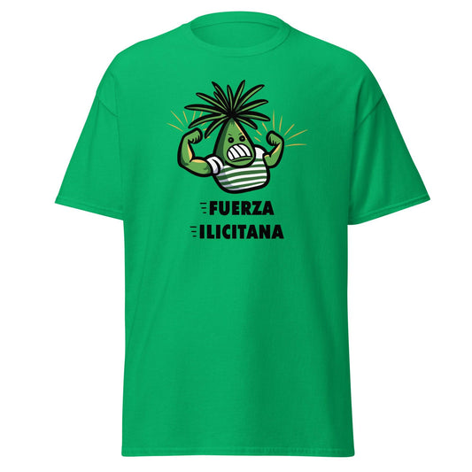 Camiseta verde Elche equipo fútbol Fuerza Ilicitana Palmera front