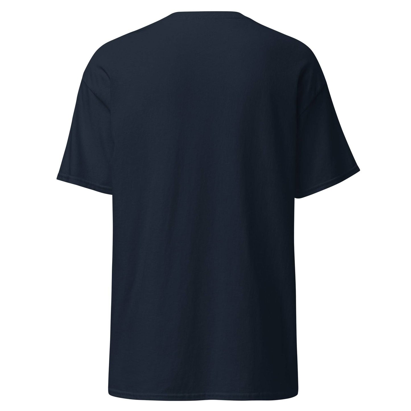 Camiseta navy FC Barcelona equipo fútbol Salid y Disfrutad Johan Cruyff back