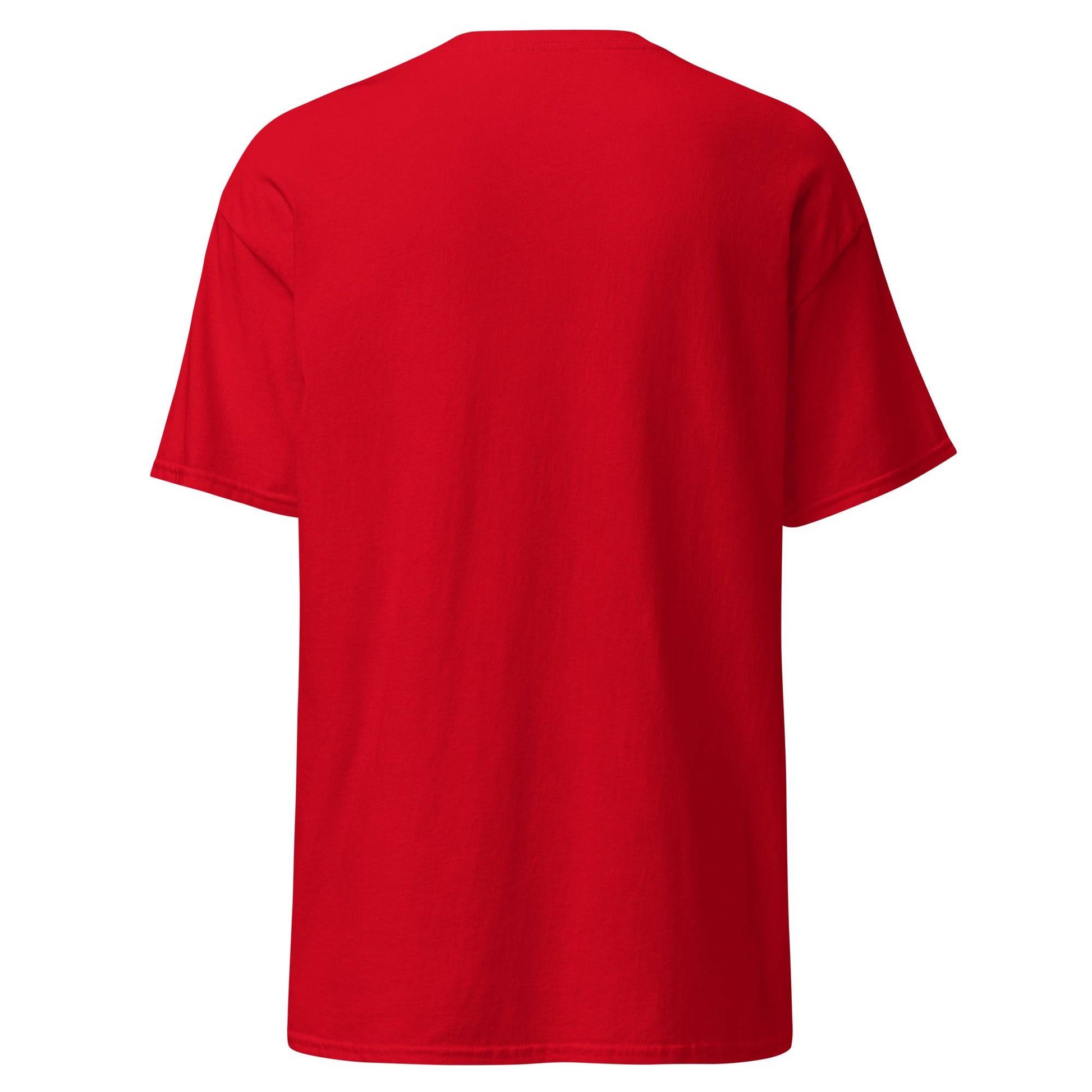 Camiseta roja Atlético Madrid equipo fútbol Orgullosos de no Ser Como Vosotros back