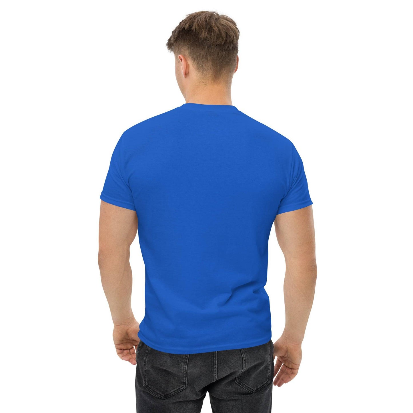 Camiseta azul Cádiz equipo fútbol Ese Cai Oé back