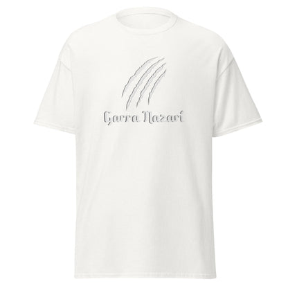 Camiseta blanca Granada equipo fútbol Garra Nazarí front