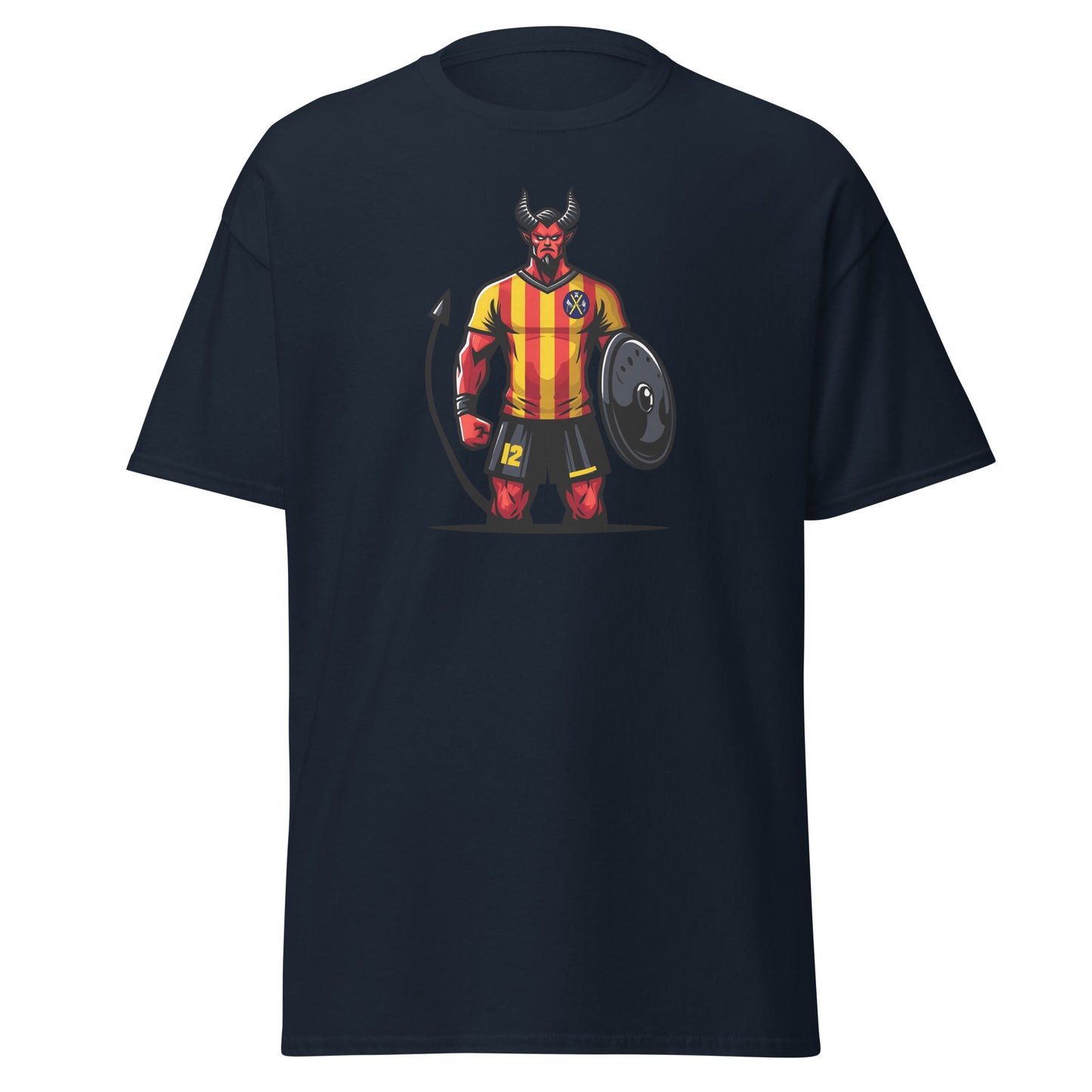 Camiseta Sant Andreu navy equipo fútbol imagen de Diable front