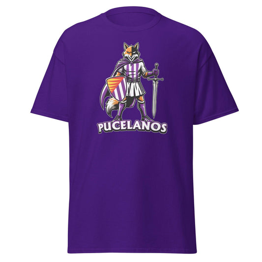 Camiseta Valladolid lila equipo fútbol Pucelanos front