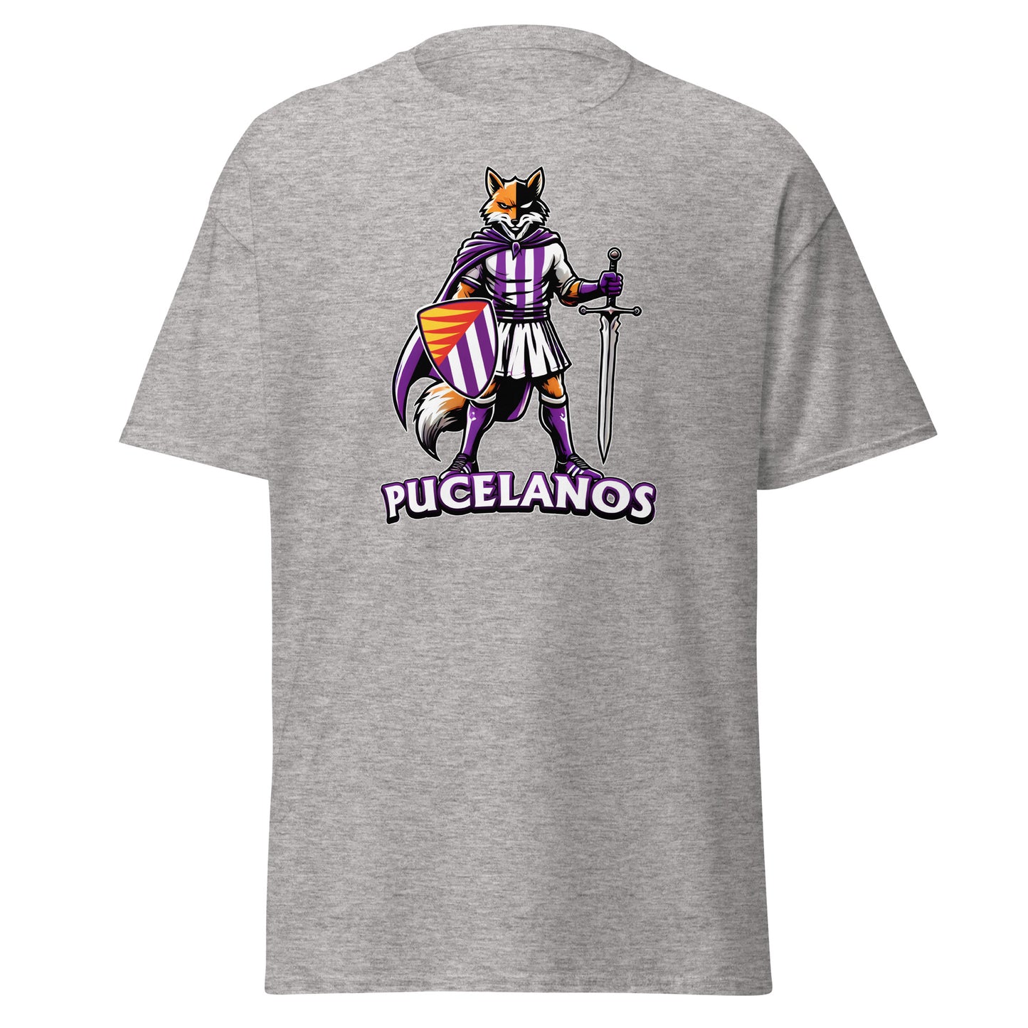 Camiseta Valladolid gris claro equipo fútbol Pucelanos front