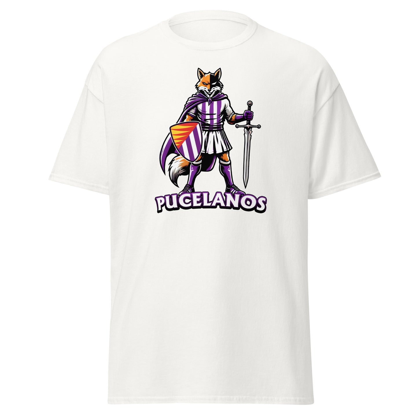 Camiseta Valladolid blanca equipo fútbol Pucelanos front