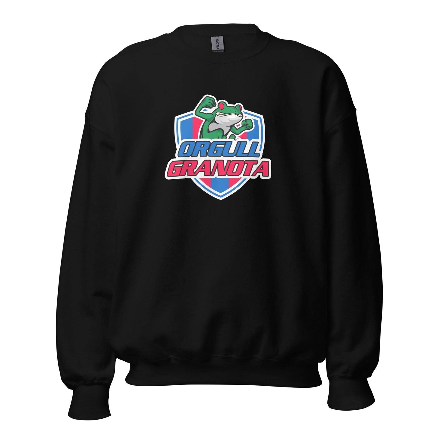 Sudadera negra Levante equipo fútbol Orgull Granota front