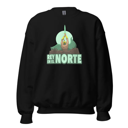Sudadera Racing Santander negra equipo fútbol Rey en el Norte front