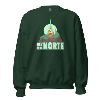 Sudadera Racing Santander verde equipo fútbol Rey en el Norte front