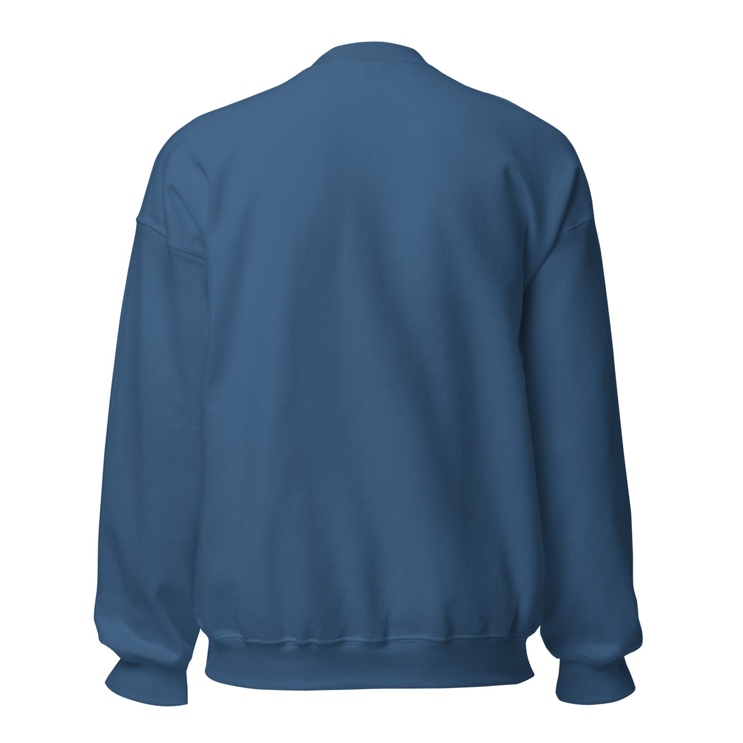 Sudadera azul índigo Levante equipo fútbol Son el teus els meus colors con granota back