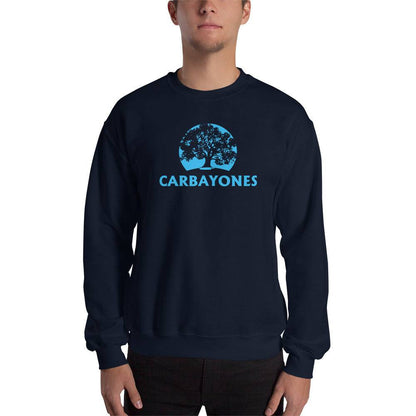 Sudadera navy Real Oviedo equipo fútbol Carbayones carbayón árbol front