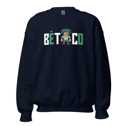 Sudadera Betis navy equipo fútbol Bético front