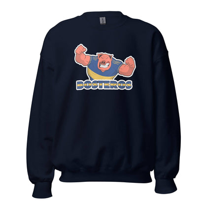 Sudadera Boca Juniors navy equipo fútbol Bosteros con imagen cerdo front