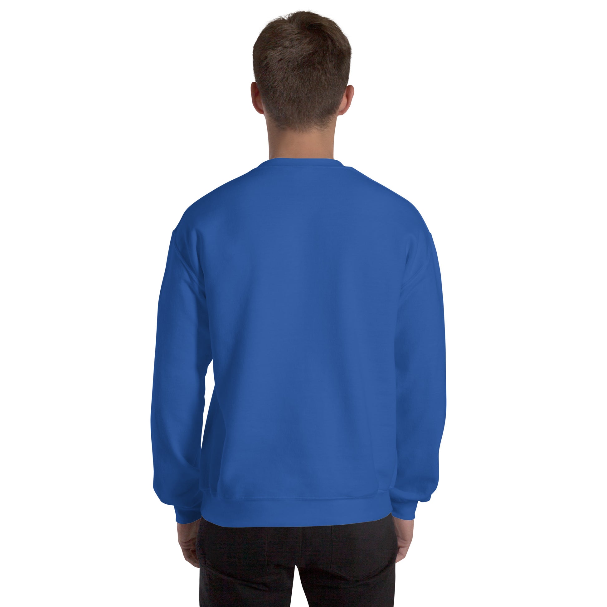 Sudadera azul Cádiz equipo fútbol Ese Cai Oé back