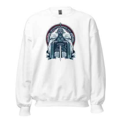 Sudadera blanca Celta equipo fútbol Afouteza Dende 1923 con guerrero celta front