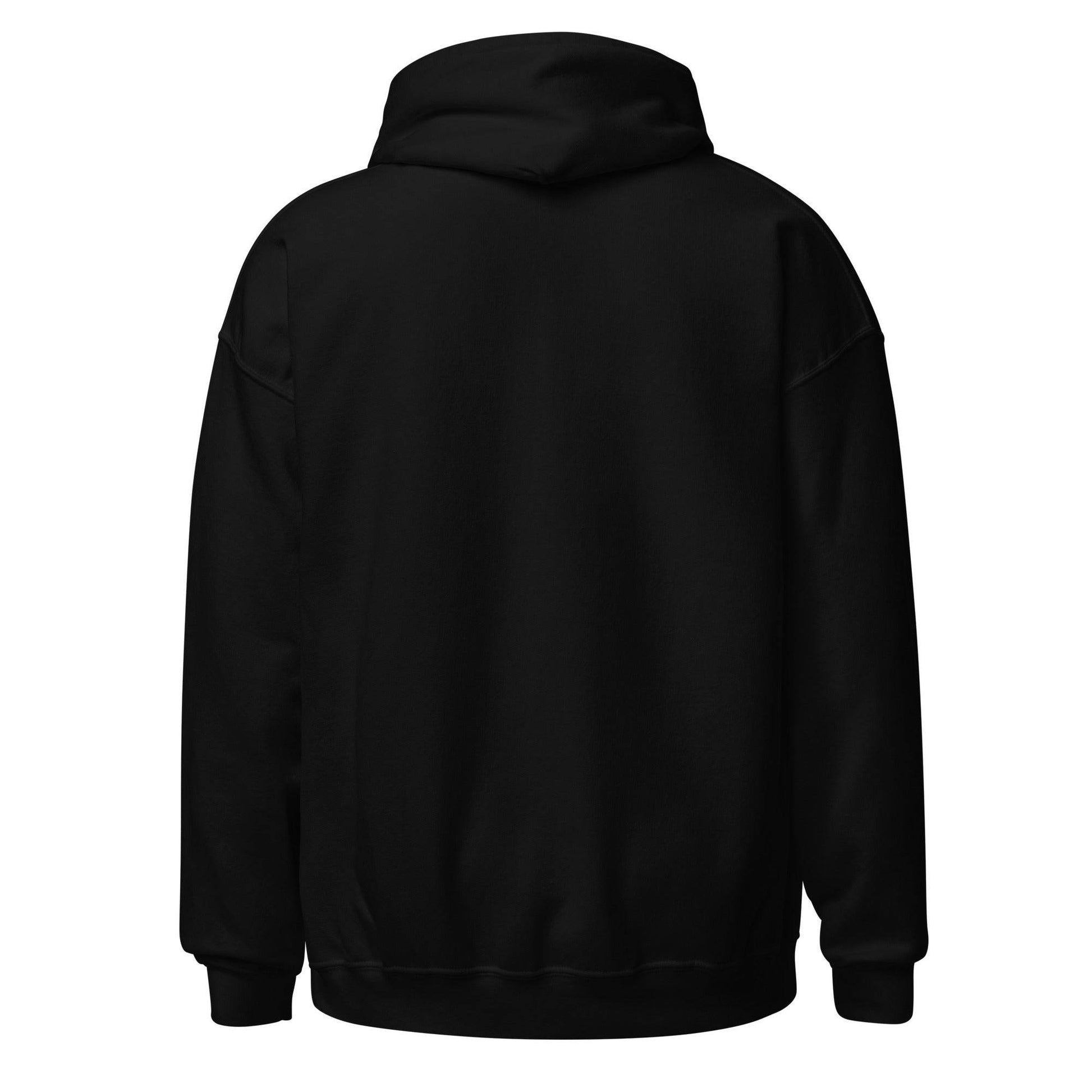 Sudadera capucha negra Osasuna equipo fútbol Zale Gorritxoak back