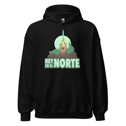 Sudadera Racing Santander negro equipo fútbol Rey en el Norte front