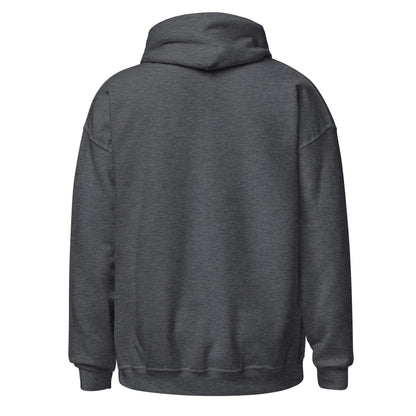 Sudadera capucha gris Racing Ferrol equipo fútbol Isto é Racing Isto é Ferrol back