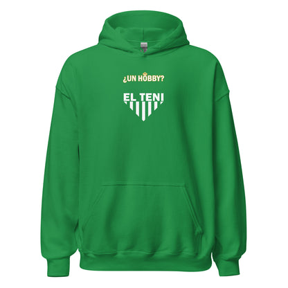 Sudadera capucha verde Betis equipo fútbol Hobby el teni front