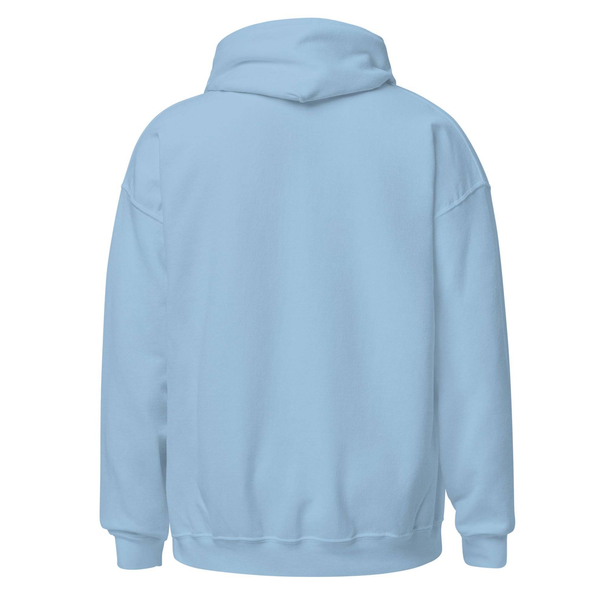 Sudadera capucha azul Celta equipo fútbol Un escudo no meu peito back