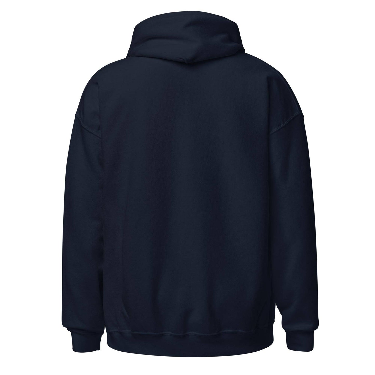 Sudadera capucha navy Huesca equipo fútbol Aquí no se rebla back