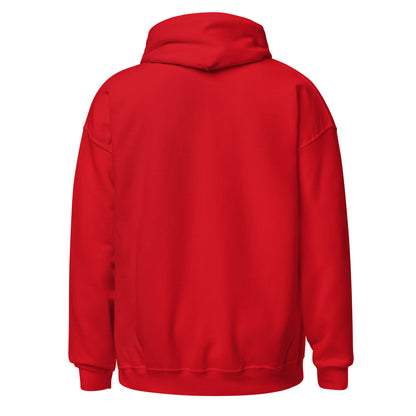 Hoodie Eibar rojo equipo fútbol armaginak asno armero back