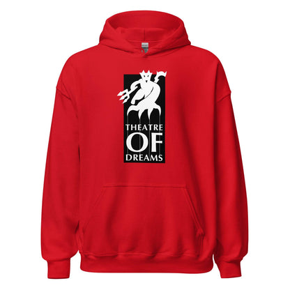 Sudadera capucha roja Manchester United equipo fútbol Theatre of Dreams front