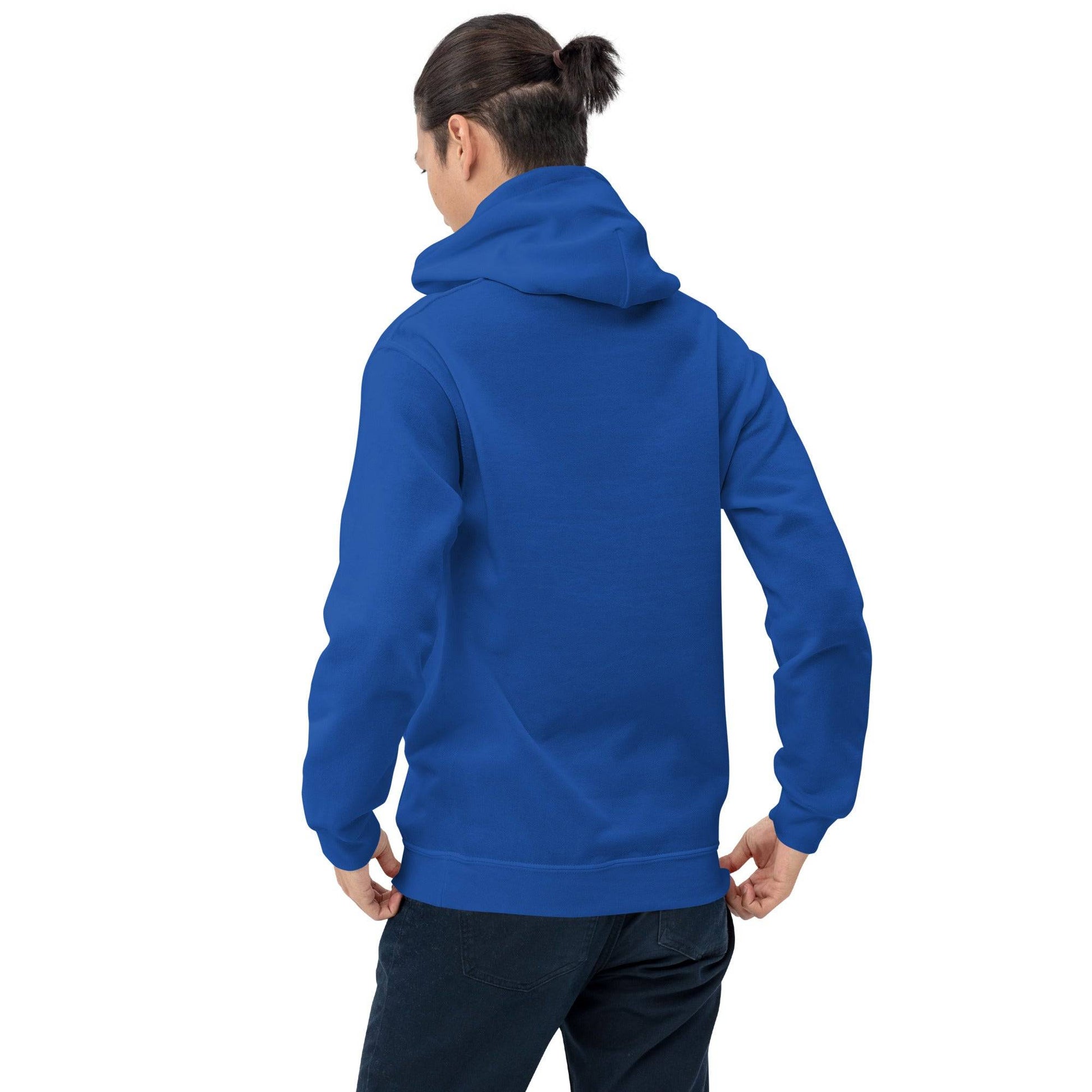 Sudadera capucha azul Real Oviedo equipo fútbol Carbayones carbayón árbol back