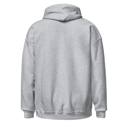 Sudadera capucha gris claro Valencia equipo fútbol Sentiment Etern con murciélago back