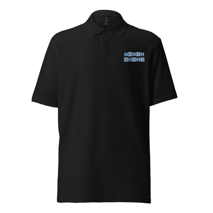 Polo negro Real Sociedad equipo fútbol Txuri Urdin front