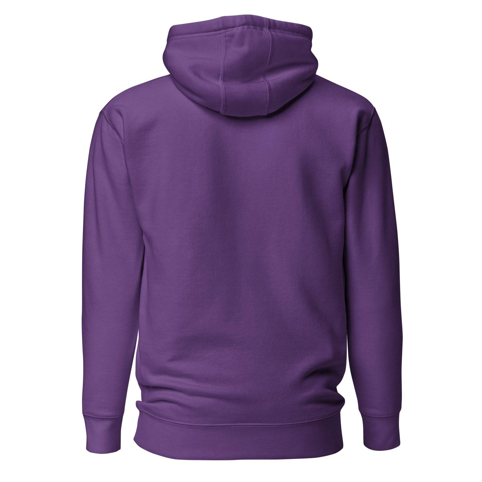 Sudadera capucha lila Valladolid equipo fútbol Choose your color lila back